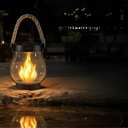 Solar Flame Lantern – Warm licht voor elke huis en tuin