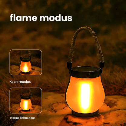 Solar Flame Lantern – Warm licht voor elke huis en tuin